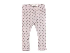 Lil Atelier violet ice blomstret legging